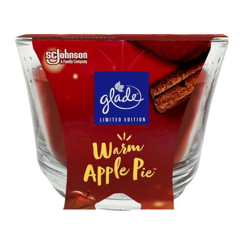 Glade Warm Apple Pie Illatgyertya - 204g