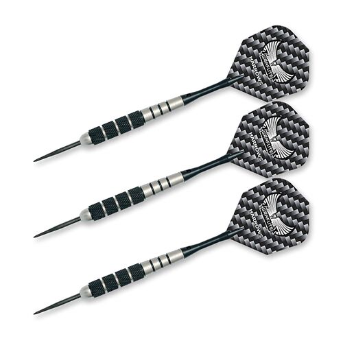 Стрелки със стоманен връх HARROWS BLACK JACK 3x22gK 140792296