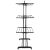 Folded 3-Tier Rolling Clothes Drying Rack