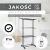 Infographic of 3-tier rolling clothes drying rack features