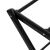 Close up of Springos black clothes drying rack joint