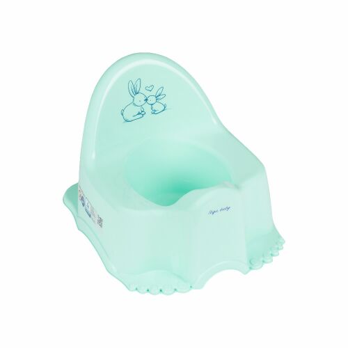 Tega Baby világoszöld bili nyuszi mintával - Tega Baby
