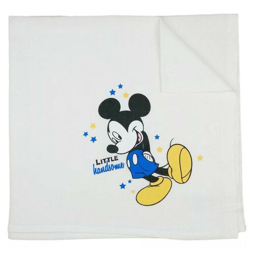 Disney Mickey Little Handsome Tetra Pelenka - 70x70cm, 100% Pamut 139638730