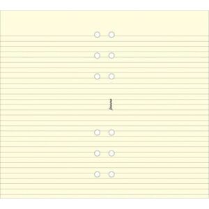 FILOFAX Personal Vonalas Jegyzetlap Betét - Krémszín 139641257 - Irodai kiegészítő