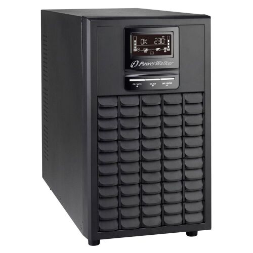 PowerWalker VFI 2000 CG PF1 UPS - 2000VA Online Dupla Konverziós Szünetmentes Tápegység