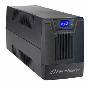 PowerWalker VI 1500 SCL UPS ferde nézet, 1500VA Vonal interaktív UPS számítógéphez - PowerWalker