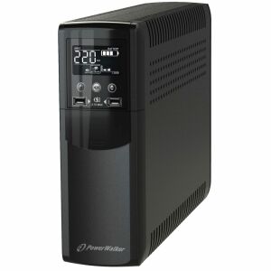 PowerWalker VI 1000 CSW UPS szünetmentes tápegység ferde nézet - PowerWalker