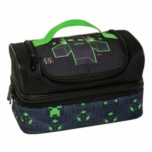 Minecraft Matrix Lunch Bag - Isolierte Lebensmittelaufbewahrung - Lunchtaschen