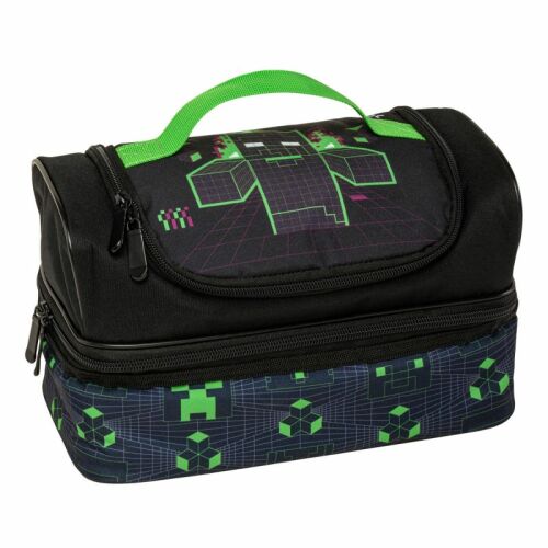 Minecraft Matrix Lunch Bag - Isolierte Lebensmittelaufbewahrung
