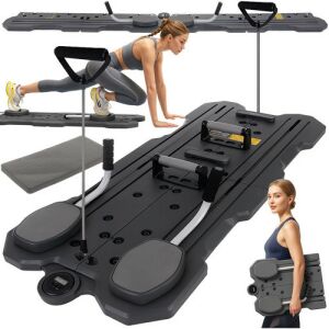 TRIZAND pilates board, collage with woman exercising, home fitness - Fitness Equipment