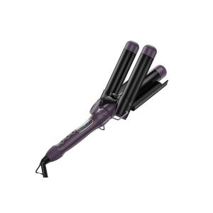 HOCO DAR38 tripla hajsütővas, lila hajformázó eszköz a hullámokhoz - Hoco
