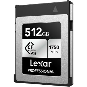 Karta pamięci Lexar CFexpress Typ B 512GB Professional Srebrna 139645367 - Lexar