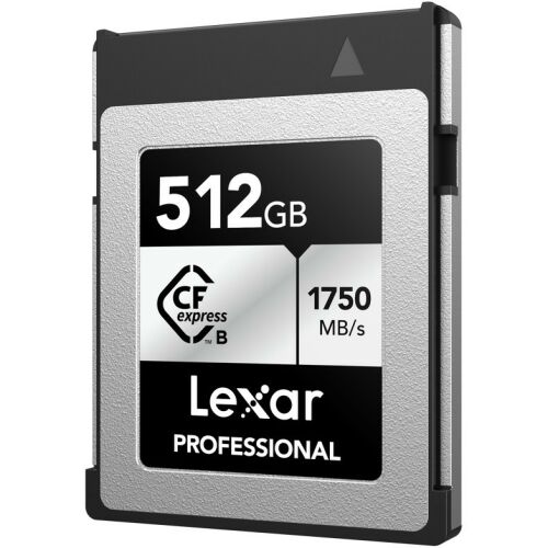 Karta pamięci Lexar CFexpress Typ B 512GB Professional Srebrna 139645367