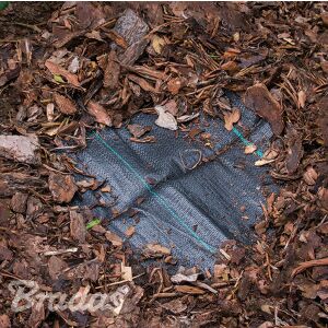 Тъкана полипропиленова лента против плевели, черна, UV, 70 г, 0,6 x 5 м 139645432 - Градинарство