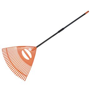 Greblă pentru frunze cu 26 de dinți, mâner metalic 139645447 - Greble pentru frunze