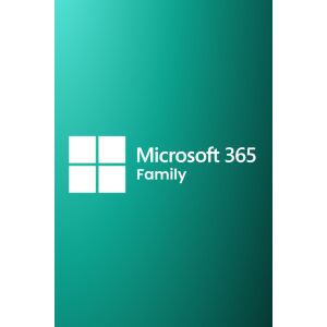 Microsoft 365 Family - 6 felhasználó, 1 év - Digitális licenc 139648707 - Szoftver