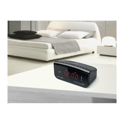 Muse | Rádiobudík PLL | M-12CR | Funkcia budíka | Čierna 139648735