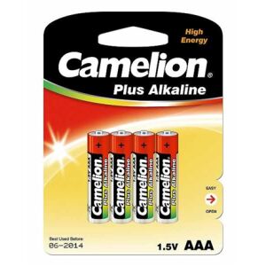 Camelion | AAA/LR03 | Плюс алкални | 4 бр. 139648891 - Телевизия и развлечения