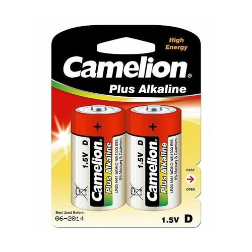 Camelion | D/LR20 | Plus Alkaline | 2 szt. 139648895