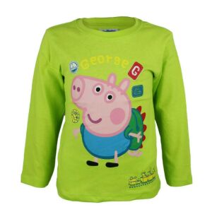 Peppa Malac George - Gyerek hosszú ujjú póló - 92 cm 139649405 - Gyerek hosszú ujjú póló
