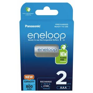 Panasonic Eneloop AAA 800mAh Akkumulátor - 2 db 139653445 - Panasonic