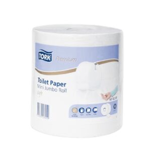 Tork Prémium Jumbo Toalettpapír - 2 rétegű, Mintás, 2 tekercs 139654532 - Tork