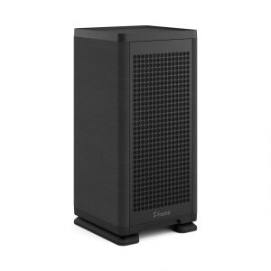 Vedere unghiulară a carcasei PC Fractal Design Mood Mini Tower - Negru - Fractal Design