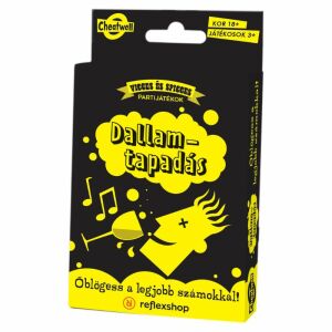 Dallamtapadás ivós társasjáték felnőtteknek 56 db kártyával