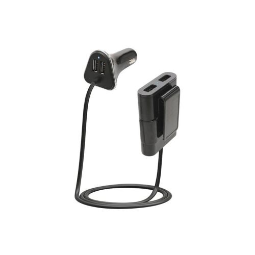 Somogyi SA 060 4-Port USB-Schnellladegerät - Auto/Netzwerk, 9.6A 145208173