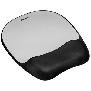 Fellowes Memory Foam Zselés Egérpad csuklótámasszal - Szürke, S méret 139656859 - Fellowes