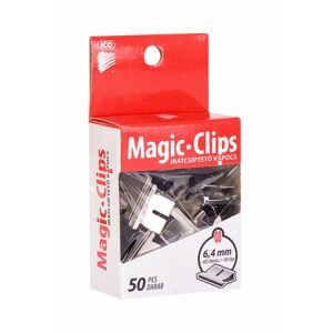 ICO Magic Clip Iratkapocs - 6.4 mm, 50 db 139657640 - ICO