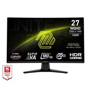 MSI 274CQF 27 hüvelykes ívelt gaming monitor WQHD felbontással - Monitor