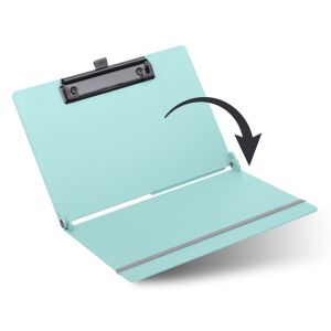 Sax A5-A4 Összehajtható Felírótábla - Menta Zöld Félig Nyitva - Felírótábla