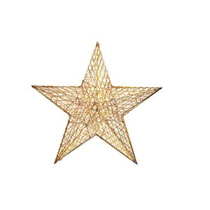 Decorațiune stea Iris aurie metalică - 52cm 139966880 - Crăciun