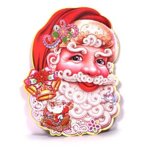 Iris 3D Decorațiune de carton Moș Crăciun - 28x37cm - Ornament de Crăciun 139967141 - Crăciun