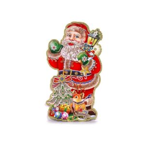 Iris 3D Decorațiune de Crăciun Moș Crăciun din Carton - 25x45cm 139966691 - Crăciun