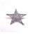 Iris Csillag Dekoráció 15cm - Ezüst 139967150