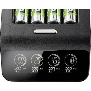 Varta LCD Ultra Fast Charger+ 4x AA/AAA NiMH Akkumulátor Töltő + 4 db 2100mAh AA Ceruzaelem