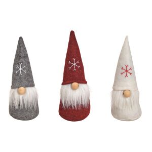 Plüschzwerg 7x20x7cm Dekoration (PLUSS7207GN_S) 139966965 - Crăciun