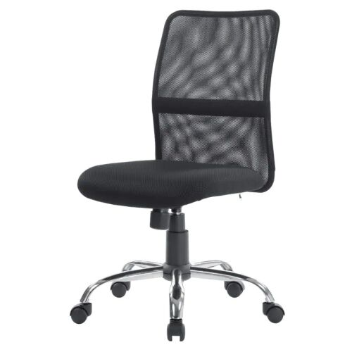 Niceday Ness Scaun Ergonomic de Birou Rotativ - Negru, Piele Artificială/Mesh 139959654