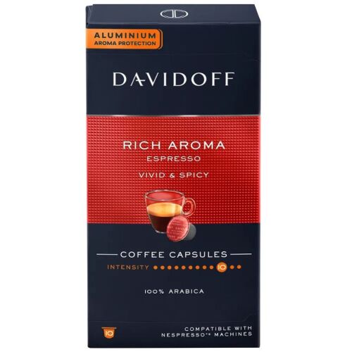 DAVIDOFF Rich Aroma kávékapszula Nespresso (10db) 139669336