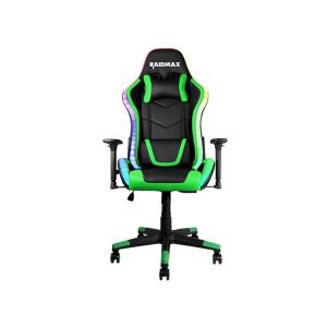 Raidmax Drakon DK925 Fekete és Zöld RGB Gamer Szék - Gaming