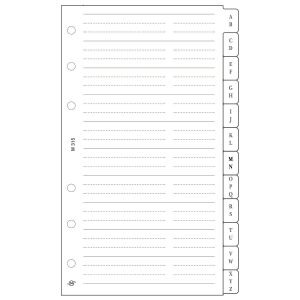 Toptimer Saturnus 2022 Kalendárium Betétlap - Telefonregiszterrel, Fehér 145344824 - TOPTIMER