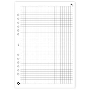 Ringbuch Kalendereinlage - A5 - kariert - 30 Blatt 145344842 - REALSYSTEM