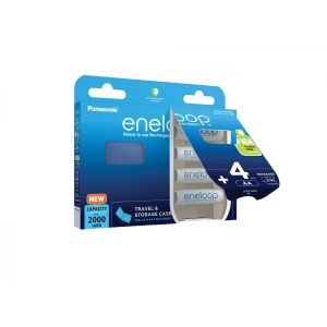 Panasonic Eneloop AA Újratölthető Elem - 4 db 139675498 - Panasonic