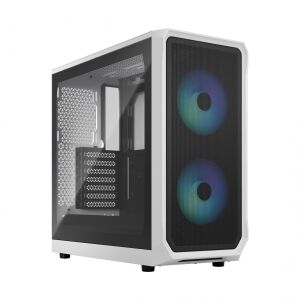 Fractal Design Focus 2 RGB Sticla temperata Alb TG Nuanta transparenta, Carcasa (FD-C-FOC2A-04) (FD-C-FOC2A-04) 145344410 - Fractal Design