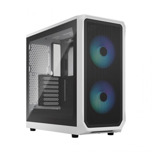Fractal Design Focus 2 RGB Sticla temperata Alb TG Nuanta transparenta, Carcasa (FD-C-FOC2A-04) (FD-C-FOC2A-04) 145344410