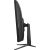 Monitor gamingowy MSI G32CQ4 E2 31,5 cala, zakrzywiony, widok z boku