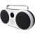 Widok pod kątem na Polaroid P3 Biały Przenośny Głośnik Bluetooth