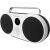 Widok pod kątem na Polaroid P3 Biały Przenośny Głośnik Bluetooth